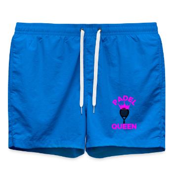Padel Queen – Court Lady! Smash it pink - Badeshorts - Cobalt blue - Vorne