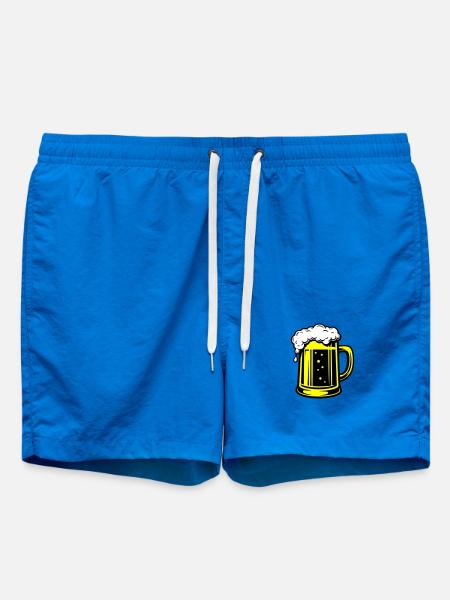 Beer Mug Symbol Beer - Swim Trunks - cobalt blue