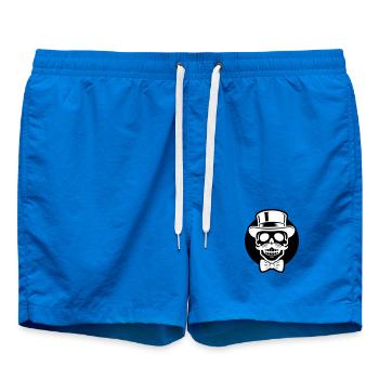 Groom Squelette - Short de bain - cobalt blue - Devant - AI Model Male 185 light (185cm)