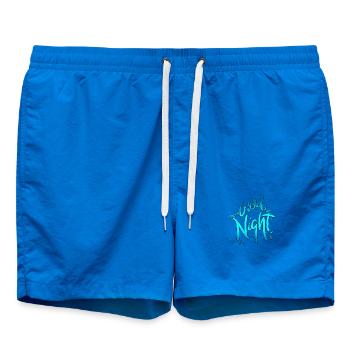 Good Night - Badeshorts - Cobalt blue - Vorne - AI Model Male 185 light (185cm)