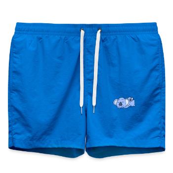 Koala Papa mit Baby Koala - Badeshorts - Cobalt blue - Vorne - AI Model Male 185 light (185cm)