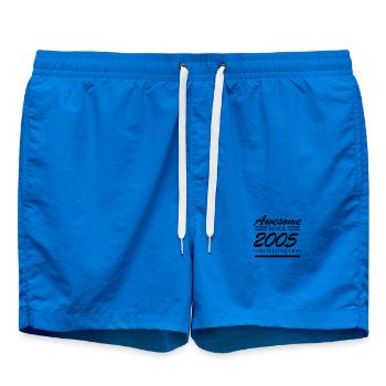 2005 - Jahrgang 2005 - Fantastisch seit 2005 - Badeshorts - Cobalt blue - Vorne - AI Model Male 185 light (185cm)