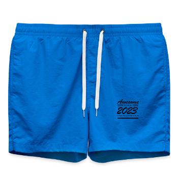 2023 - Jahrgang 2023 - Badeshorts - Cobalt blue - Vorne - AI Model Male 185 light (185cm)