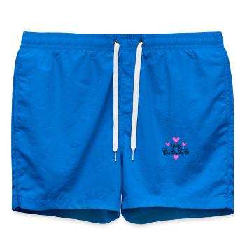 Tanzen Tanz Tanzkurs Rhythmus - Badeshorts - Cobalt blue - Vorne - AI Model Male 185 light (185cm)