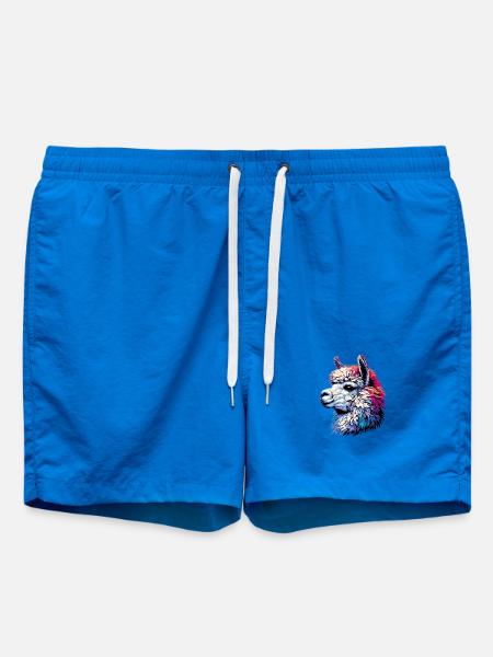 Alpaca - Swim Trunks - cobalt blue