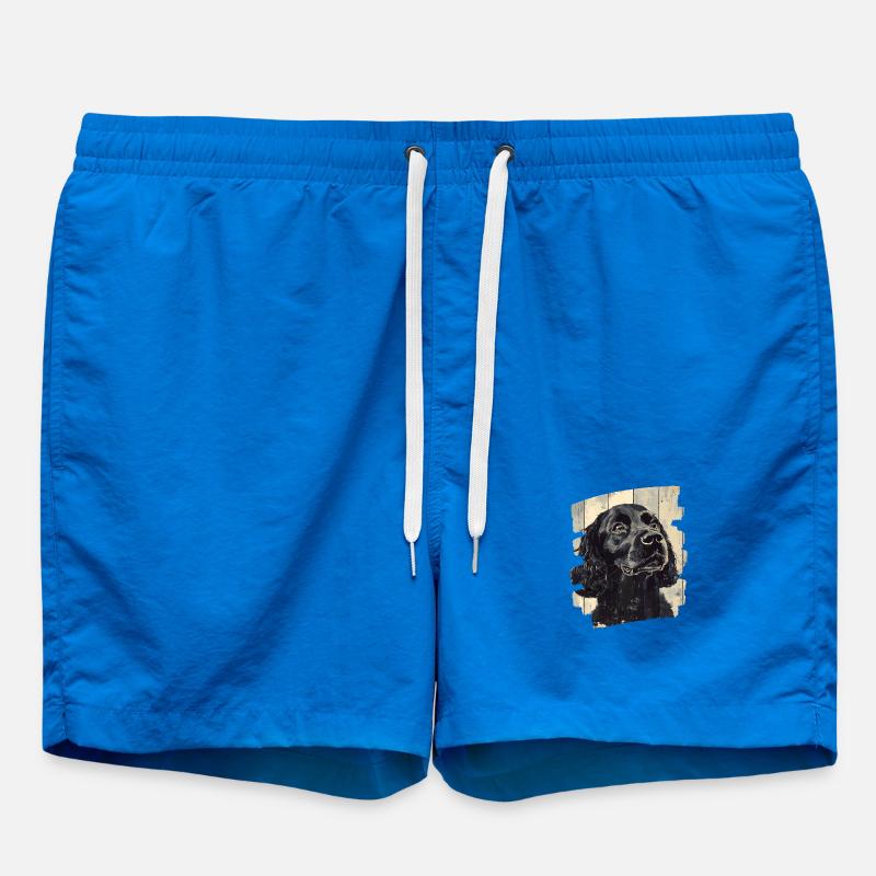 Cocker Spaniel - Swim Trunks - cobalt blue