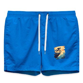 Vététistes Descente Montagne Cyclisme - Short de bain - cobalt blue - Devant - AI Model Male 185 light (185cm)