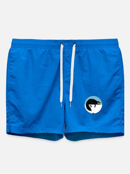 Lazy Surveillance Mode - Swim Trunks - cobalt blue