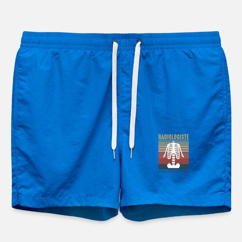 Radiologue Anatomie Skeleton Retro - Short de bain - cobalt blue