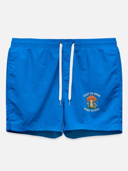 Pilz-Motiv: Leicht zu pflanzen, schwer zu töten - Badeshorts - Cobalt blue