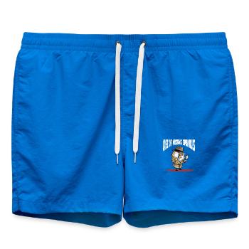 Lustige Donut Detektiv - Badeshorts - Cobalt blue - Vorne - AI Model Male 185 light (185cm)