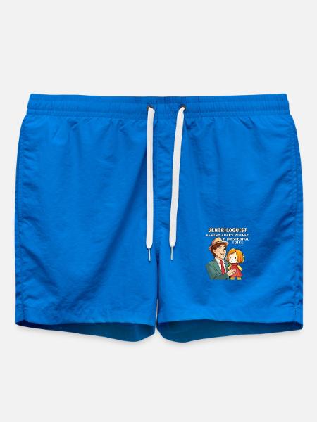 BAUCHREDNER BEHIND EVERY PUPPET A MASTERFUL VO - Badeshorts - Cobalt blue