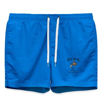 Machine à tatouer INK & MONEY - Short de bain - cobalt blue - Devant - AI Model Male 185 light (185cm)