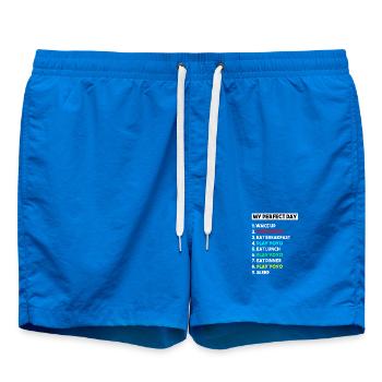 My Perfect Day Play YoYo Player Yoyo Lover - Badeshorts - Cobalt blue - Vorne - AI Model Male 185 light (185cm)