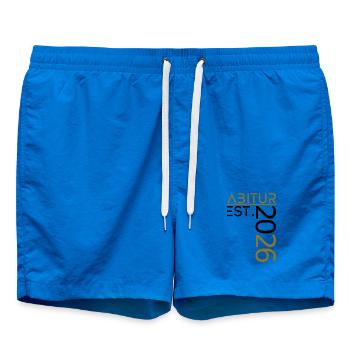 Abitur 2026 - Short de bain - cobalt blue - Devant
