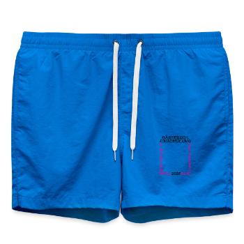 Inscription dans le livre d’or 2026 Début de l’école Enfant - Short de bain - cobalt blue - Devant - AI Model Male 185 light (185cm)