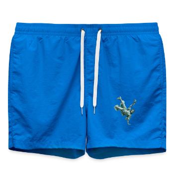 Breakdance de la Statue de la Liberté - Short de bain - cobalt blue - Devant - AI Model Male 185 light (185cm)