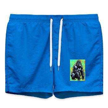 gorille - Short de bain - cobalt blue - Devant