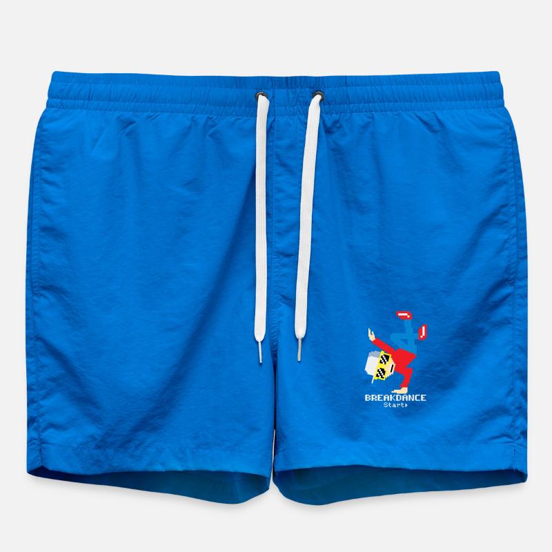 Breakdance B-Boy  - Badeshorts - Cobalt blue