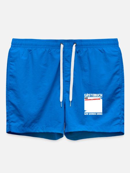 Gästebuch: Mein Junggesellenabschied - Badeshorts - Cobalt blue