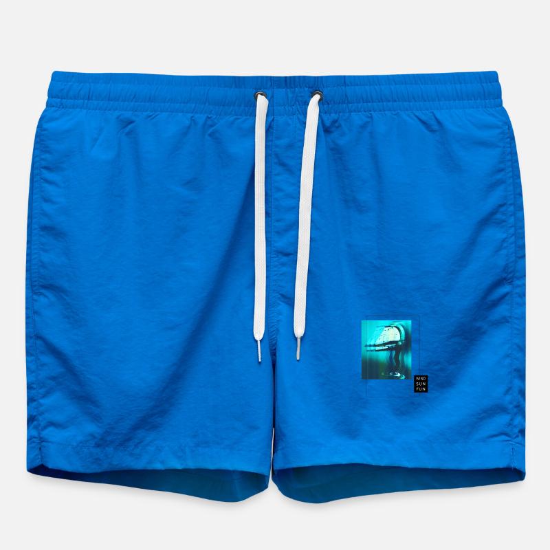 Wind SunFun Neon Drift - Swim Trunks - cobalt blue