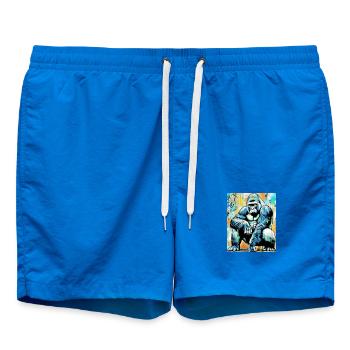 Gorilla - Badeshorts - Cobalt blue - Vorne - AI Model Male 185 light (185cm)