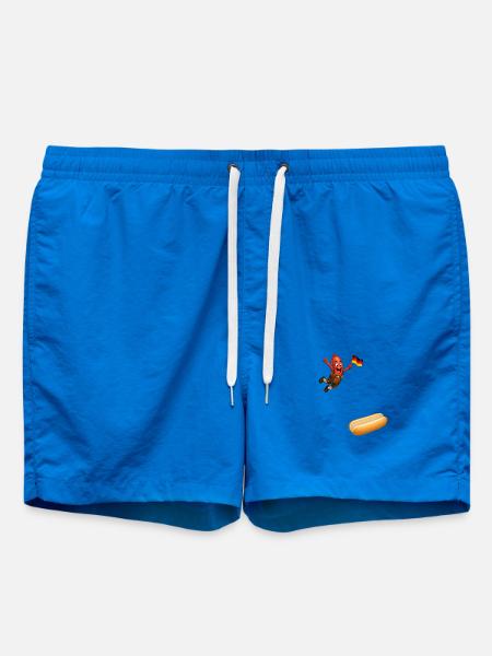 Schnitzel that goes into a bun - Swim Trunks - cobalt blue