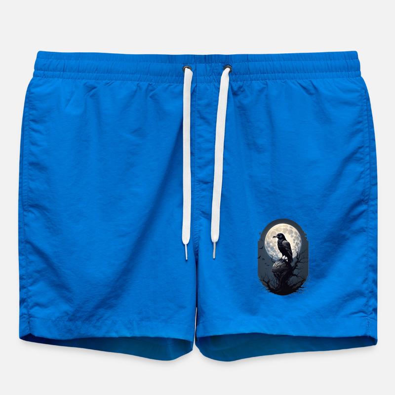 Corbeau noir - Short de bain - cobalt blue