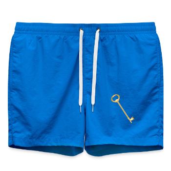 Antique Or Tonalité Minimaliste - Short de bain - cobalt blue - Devant - AI Model Male 185 light (185cm)
