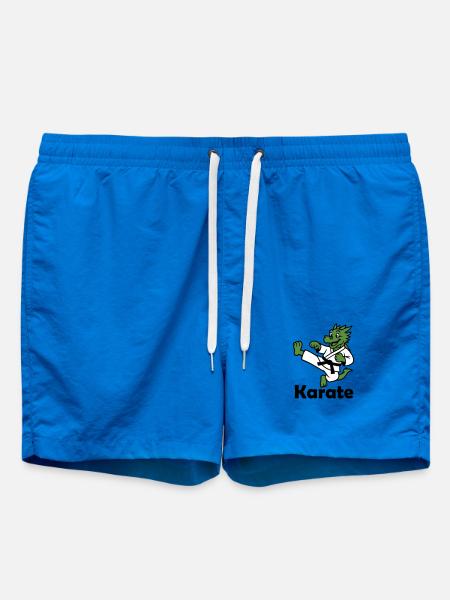 Karate Dragon - Swim Trunks - cobalt blue