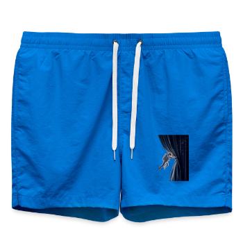 Behind the Universe – The Cosmic Curtain - Badeshorts - Cobalt blue - Vorne