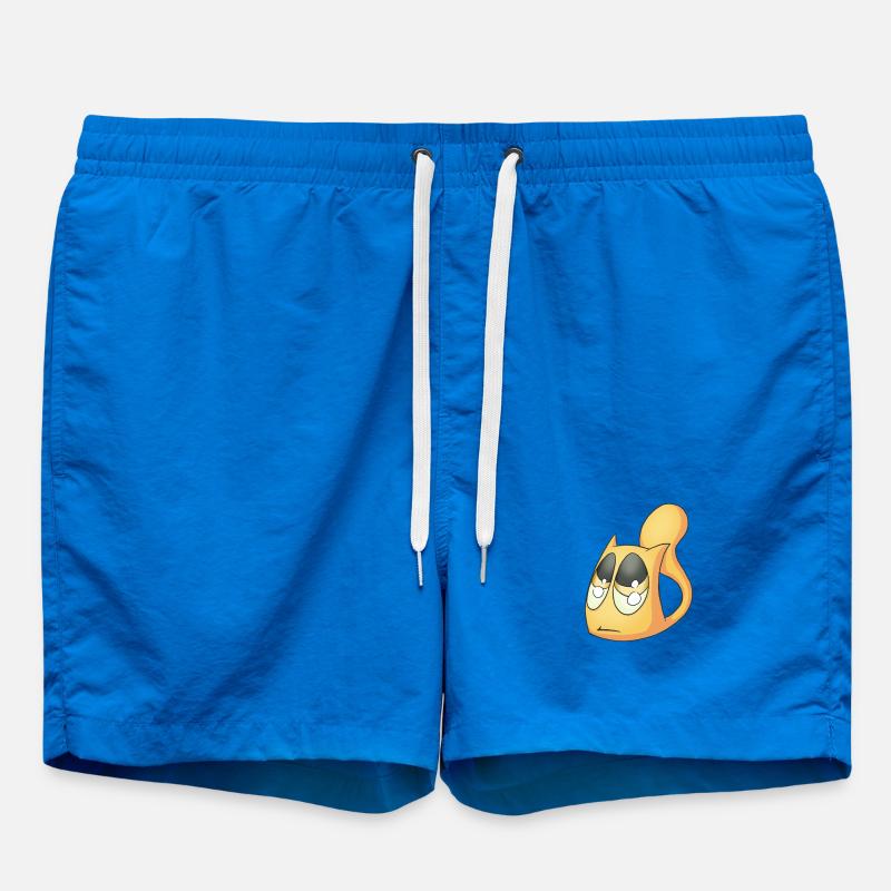 Chat triste - Short de bain - cobalt blue