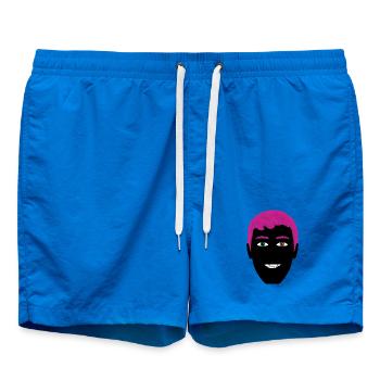 HETEROCHROMIA EYES #1 - nice people - Swim Trunks - cobalt blue - Front