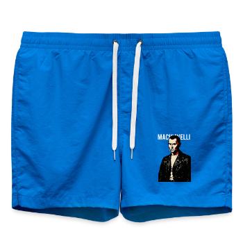 Machiavelli Rebel Noir Tee - Badeshorts - Cobalt blue - Vorne
