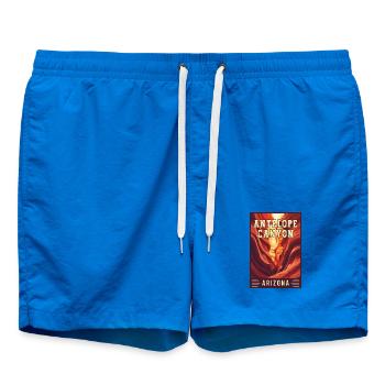 Erleben Sie die Wunder des Antelope Canyon in Arizona - Badeshorts - Cobalt blue - Vorne