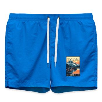Erleben Sie das arktische Abenteuer von Tromsø in Norwegen - Badeshorts - Cobalt blue - Vorne