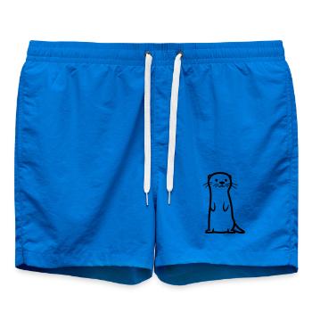 otter - Swim Trunks - cobalt blue - Front