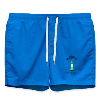 Île de Rügen, phare de Sassnitz, mer Baltique allemande - Short de bain - cobalt blue - Devant