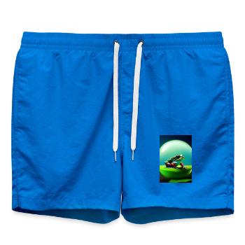 Grenouille colorée - Short de bain - cobalt blue - Devant