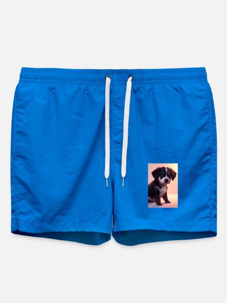 Baby Dog - Swim Trunks - cobalt blue