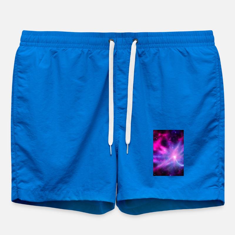 Galaxy Image - Swim Trunks - cobalt blue