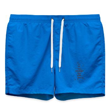 Holiday Season - Swim Trunks - cobalt blue - Front