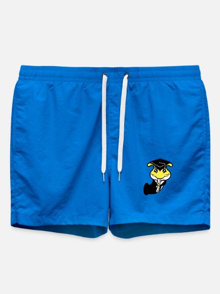 Loch Raupe Schulabschluss Abitur bestanden College - Badeshorts - Cobalt blue