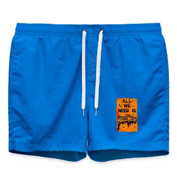 T-shirt Grunge Halloween 31 octobre Tout ce dont nous avons besoin est - Short de bain - cobalt blue - Devant