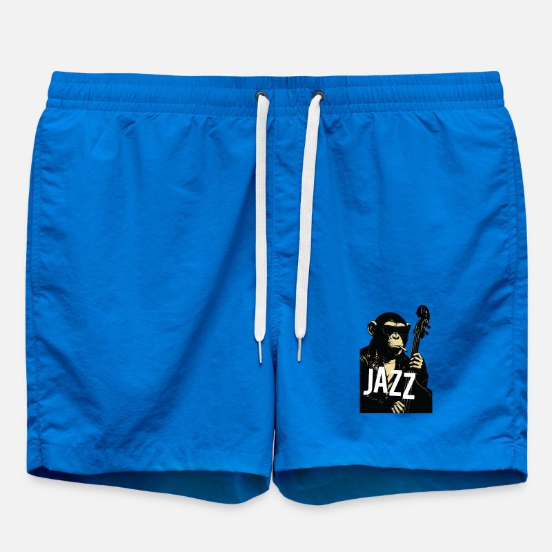 Jazz Monkey Noir Tee - Short de bain - cobalt blue