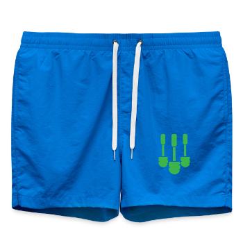 The best toilet brush times three! - Swim Trunks - cobalt blue - Front - AI Model Male 185 light (185cm)