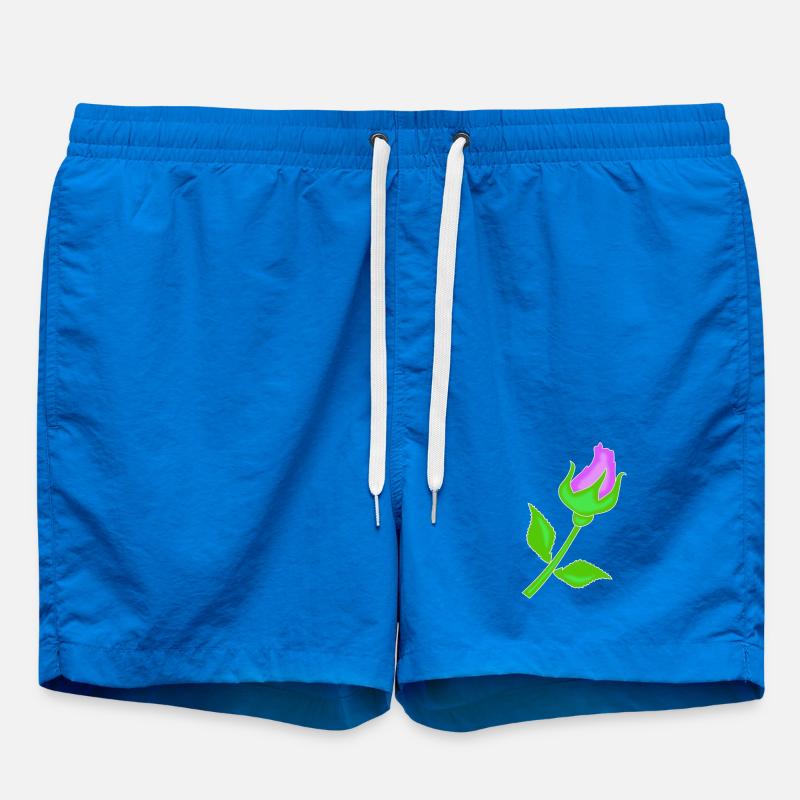 Rose dans une teinte violette - Short de bain - cobalt blue