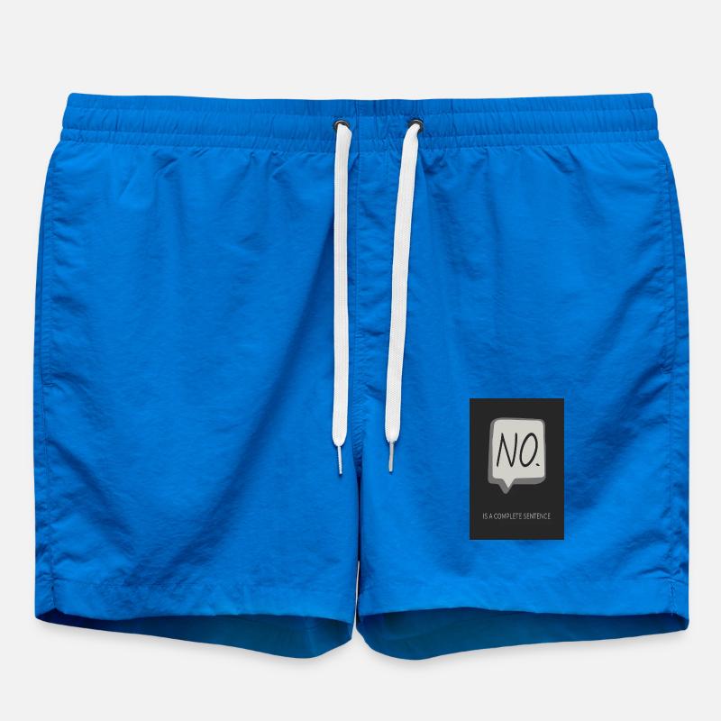 NO. is a complete set - Swim Trunks - cobalt blue