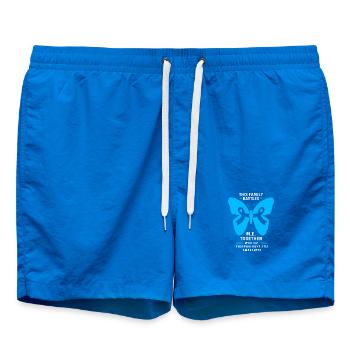 ME CFS - Badeshorts - Cobalt blue - Vorne - AI Model Male 185 light (185cm)