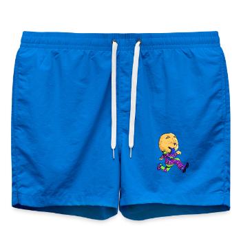 Chow-Chow-Runner - Badeshorts - Cobalt blue - Vorne - AI Model Male 185 light (185cm)
